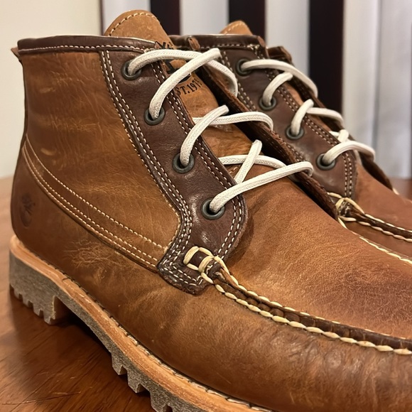 Timberland Authentic Chukka Boots new brown Men’s Size 10 - Picture 9 of 14